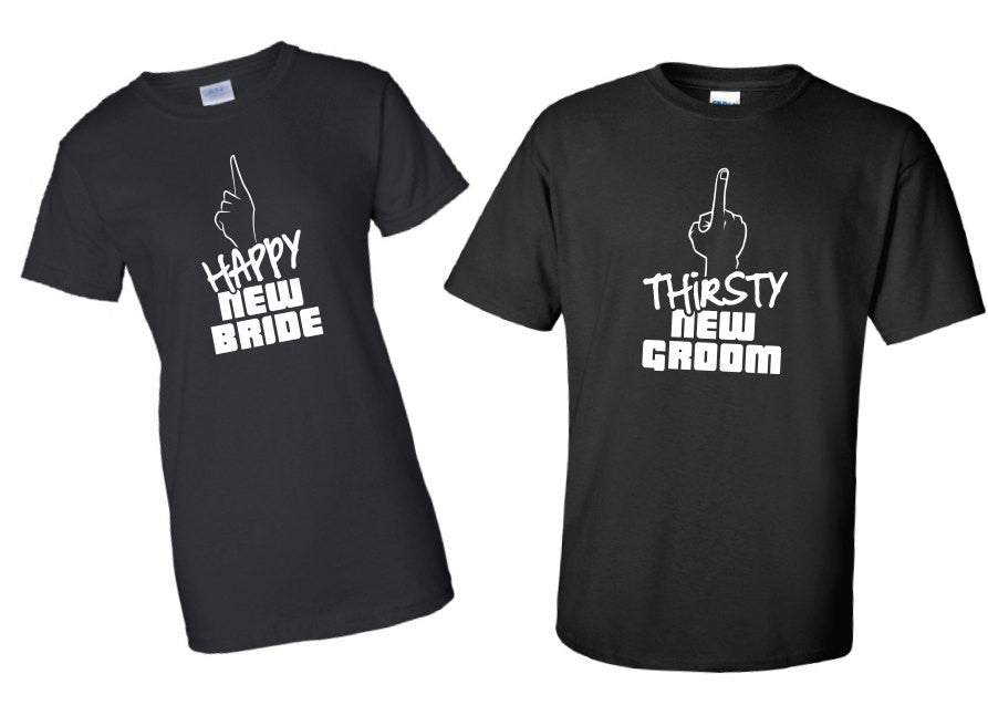 Funny top newlywed shirts