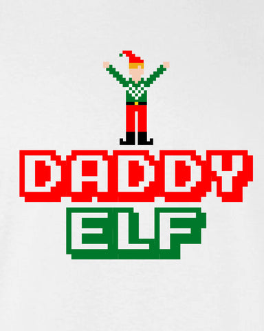 Daddy Elf Merry Christmas swag T-shirt tee Shirt TV show hipster Mommy ugly sweater Hot Funny Mens Ladies cool MLG-1099