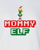 Mommy Elf Merry Christmas swag T-shirt tee Shirt TV show hipster Mommy ugly sweater Hot Funny Mens Ladies cool MLG-1100