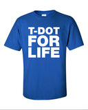 t-dot toronto for life t.o. represent canadian canada leafs jays love Printed graphic T-Shirt Tee Shirt Mens Ladies Womens Youth Kids ML-070