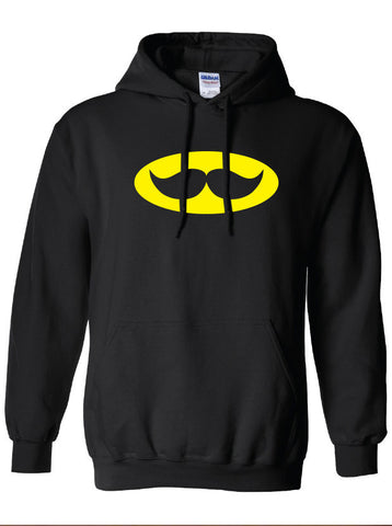 Stache signal moustache stachman Jumper Clothing bruce comic book Unisex Style Funny hoodie hooded sweater comic book ML-138