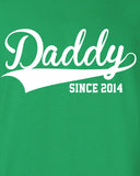 Daddy since 2014 (or any year) hoodie ML-209