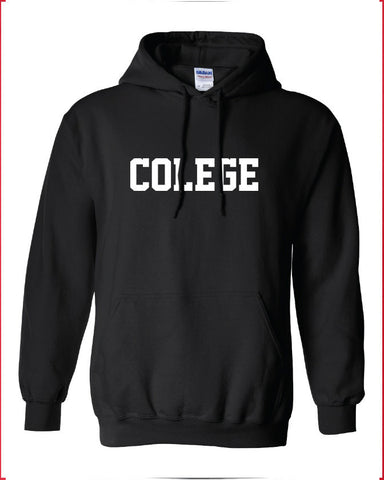 college colege stupid dumb Funny hoodie hooded sweatshirt sweater Mens Ladies Womens Modern university geek nerd can't spell Tee ML-194