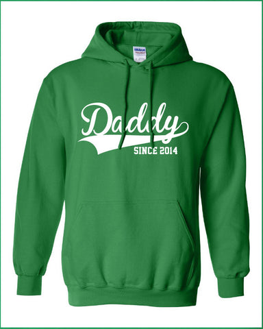 Daddy since 2014 (or any year) hoodie ML-209