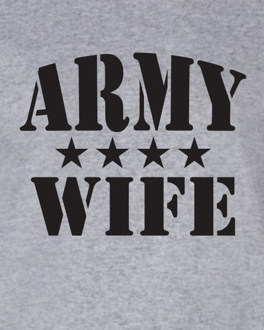 Army Wife t-shirt ML-243b