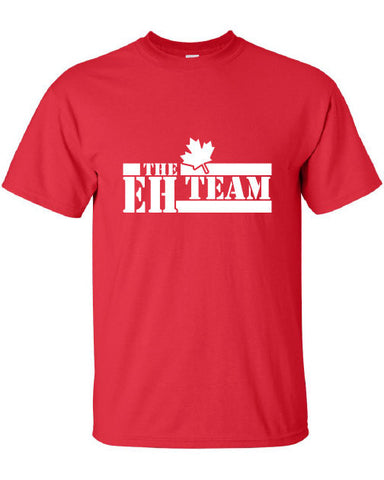The Eh Team A Canada Canadian Pride Beer Proud Olympic Team Military hockey support T-Shirt Tee Shirt Mens Ladies swag tv Canada  ML-253