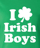 I Heart Love Irish Boys pub crawl bar scotland saint st Patrick's Paddy's ireland scottish T-Shirt Tee Shirt Mens Ladies mad labs ML-296