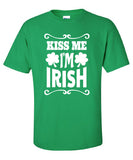 Kiss Me I'm pub crawl bar scotland saint st. Patrick's Paddy's ireland irish scottish T-Shirt Tee Shirt Mens Ladies Womens mad labs ML-283