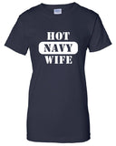 Hot Navy Wife Military Army Airforce Marines soldier semper fi T-Shirt Tee Shirt Mens Ladies Womens sexy gift Funny mad labs pants ML-323
