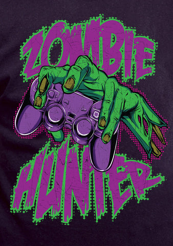Zombie Hunter Video Game Tee Call of Duty Inspired T-shirt tee Shirt Swag nerd geek gamer Hot Funny Mens Ladies cool MLG-1001