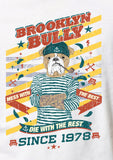 Brooklyn Bully Bulldog Sailor Tee 1950s Inspired T-shirt tee Shirt Swag nerd hipster Hot Funny Mens Ladies cool MLG-1004