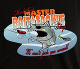 Master Bait and Tackle Shop Master Baiter fishing hunting funny offensive cool Printed T-Shirt Tee Shirt Mens Ladies dad mad labs ML-417