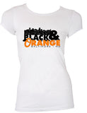 Black and Orange Baltimore T-shirt MLG-1044