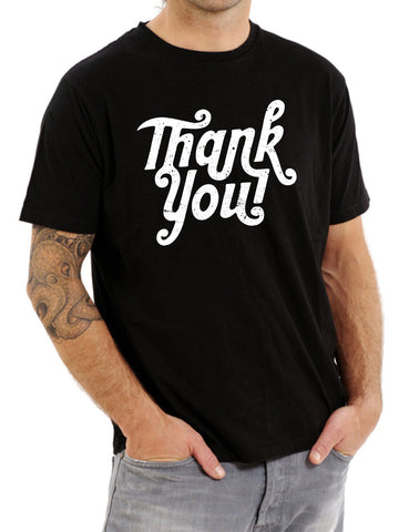 Thank You Very Much Distressed vintage Gratitude funny Shirt Printed T-Shirt Tee Shirt T Shirt Mens Ladies Womens Youth Kids Funny  ML-450