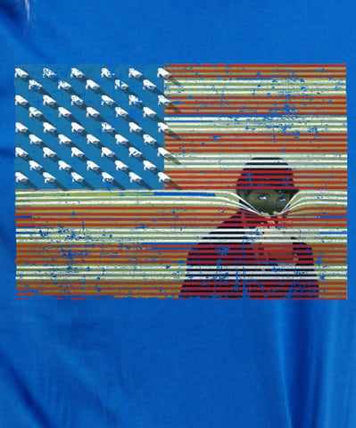 American Flag Big Brother is Watching T-shirt MLG-1050