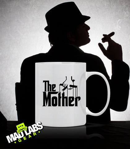 The Mother Mother Mommy Gift for Grandmother Godchild mothers Day Christmas Gift Grandma Coffee Mug Latte Ladies Womens gift mad labs Mug-6