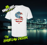 The American Dream Dollar Sign Hustler Brooklyn Bronx Queens NYC New York City Jersey Money Style Crime Pays  Mens Ladies swag MLG-1058