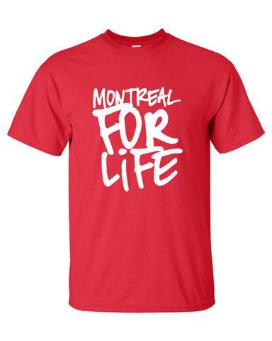 Montreal for life canadian quebec hip hop city represent graffiti Printed graphic T-Shirt Tee T Shirt Mens Ladies Womens Youth Kids ML-460