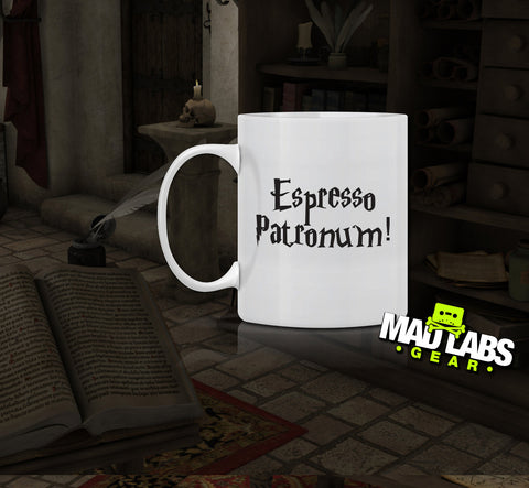 Espresso Patronum This Mug is a Horcrux Harry inspired mothers Day Birthday Gift Grandma Coffee Mug Latte Ladies Womens gift mad labs Mug-11