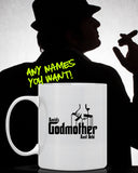 The Godmother Godmother Personalized for Godmother Godchild mothers Christmas Gift Aunt Coffee Mug Latte Ladies Womens gift mad labs Mug-14