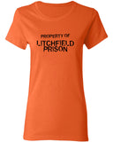 Property of Litchfield Prison Penitentiary T-shirt Inspired 50s 60s 70s T-shirt tee Shirt TV show swag Hot Funny Mens Ladies MLG-1096