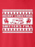 Merry Christmas Shitter's Full Christmas Vacation Movie Inspired Ugly Christmas Sweater Sweatshirt Hoodie Xmas Funny Mens Ladies ML-187s