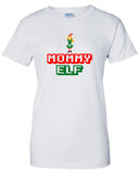 Mommy Elf Merry Christmas swag T-shirt tee Shirt TV show hipster Mommy ugly sweater Hot Funny Mens Ladies cool MLG-1100