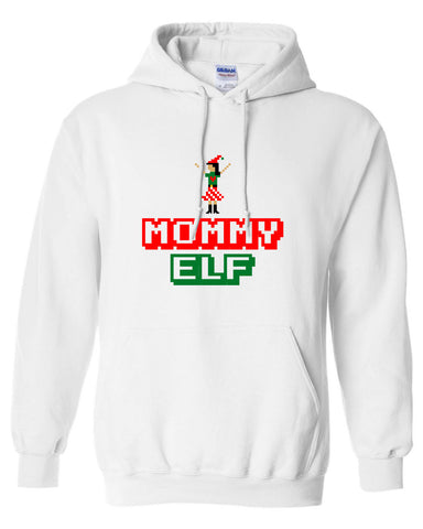 Mommy Elf hoodie Merry Christmas swag T-shirt tee Shirt TV show hipster Mommy ugly sweater sweatshirt Hot Funny Mens Ladies cool MLG-1101