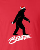 Believe Sasquatch Santa Christmas Hoodie MLG-1107