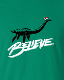 Believe Loch Ness Monster Santa T-shirt MLG-1108