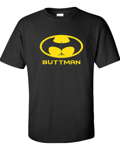 buttman butt man sexy lady man Superhero shirt Clothing ass man swag Funny t-shirt tee shirt comic book ML-551