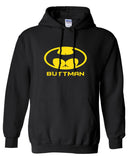 Butt signal buttman Batman Parody hoodie ML-551